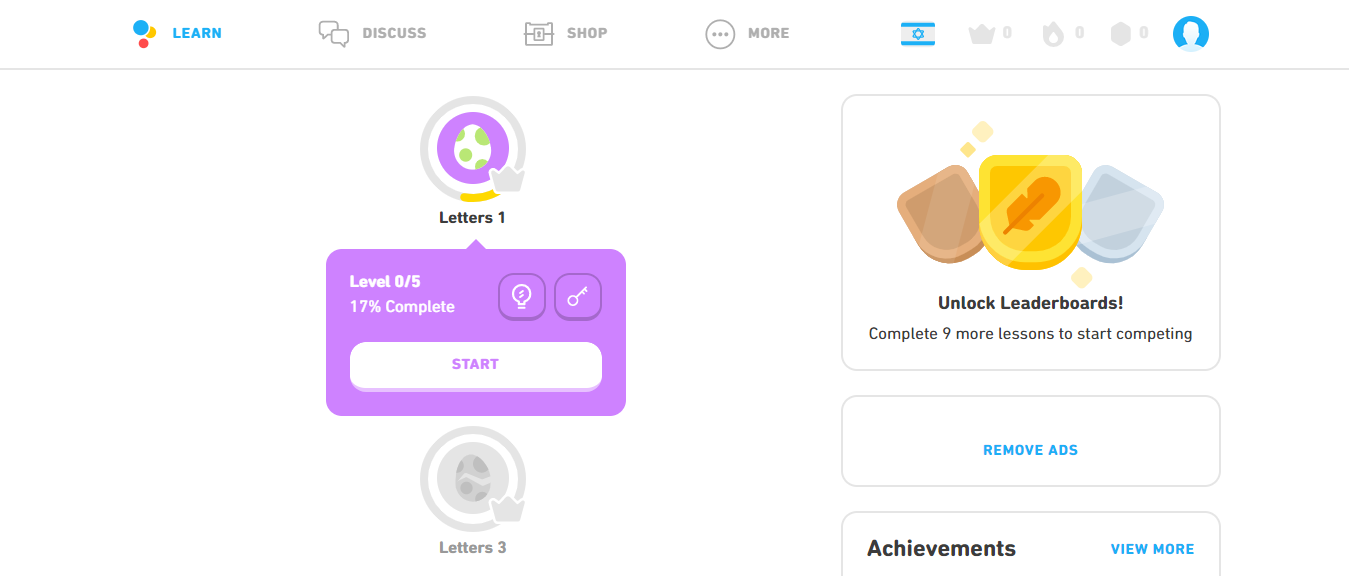 DuoLingo_Gamification in learning_Levels and challenges