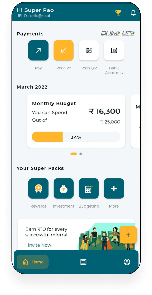 One-stop mobile app for Effortless Bill Management designs